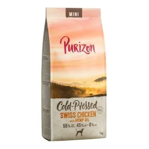 Purizon Coldpressed Mini sveitsiläinen kana & hamppuöljy 1 kg