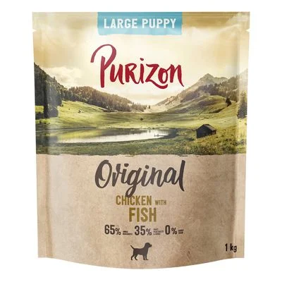 Purizon Large Puppy kana & kala – viljaton 1 kg UUSI