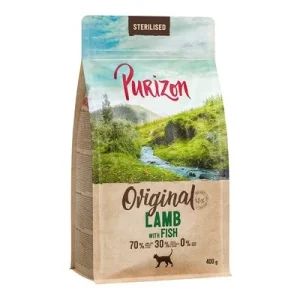 Purizon Original Sterilised Adult lammas ja kala - viljaton 400 g