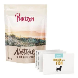 Purizon Puppy kana ja kala - viljaton UUSI: 100 g