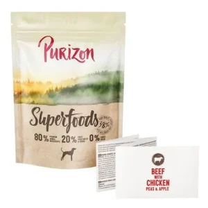 Purizon Superfoods nauta, kana, herneet & omena 1 kg