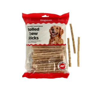 Purutikut rullatut 100kpl Ruskea 12,5cm