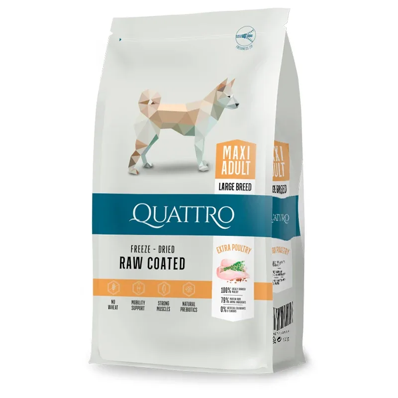 Quattro Dog Maxi Adult Large Breed 12 kg – PÄIVÄYS 31.10.2026