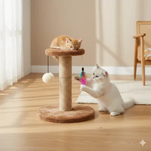 Raapimispuu – lelu ja kynsien teroitus – purr
