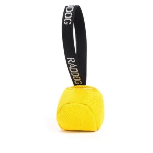 Raddog Ringopallo 10cm, lenkillä keltainen B00652