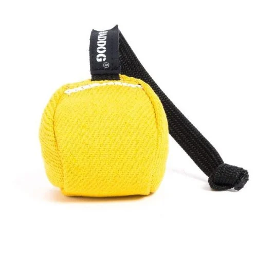 Raddog Ringopallo 10cm, narulla keltainen B00653