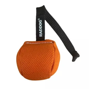 Raddog Ringopallo 10cm, narulla oranssi
