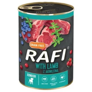 Rafi Junior Pastete 24 x 400 g karitsa, karpalo ja mustikka