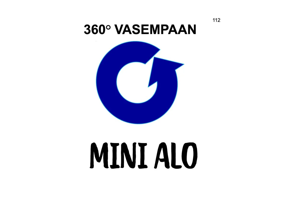 Rally-tokon MINI ALO-tehtäväkyltit