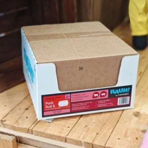 RAUH Mini Kinkkusämpylä (Pork Roll S) – LAATIKKO 30kpl