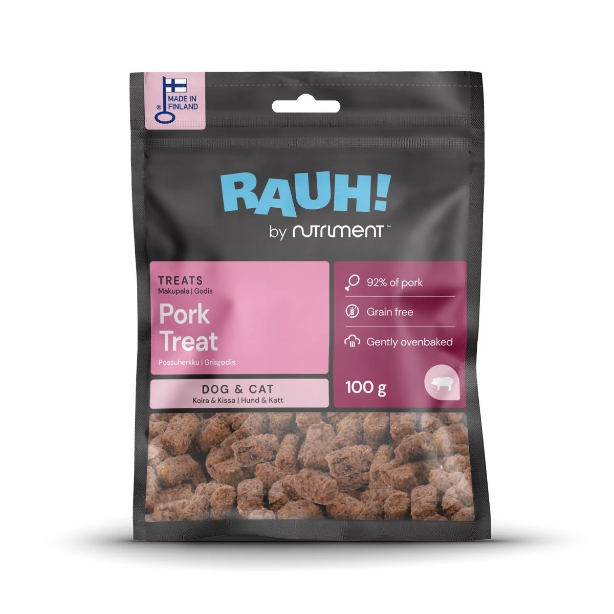 RAUH! Pork treat 100 g (possu) - Image 2