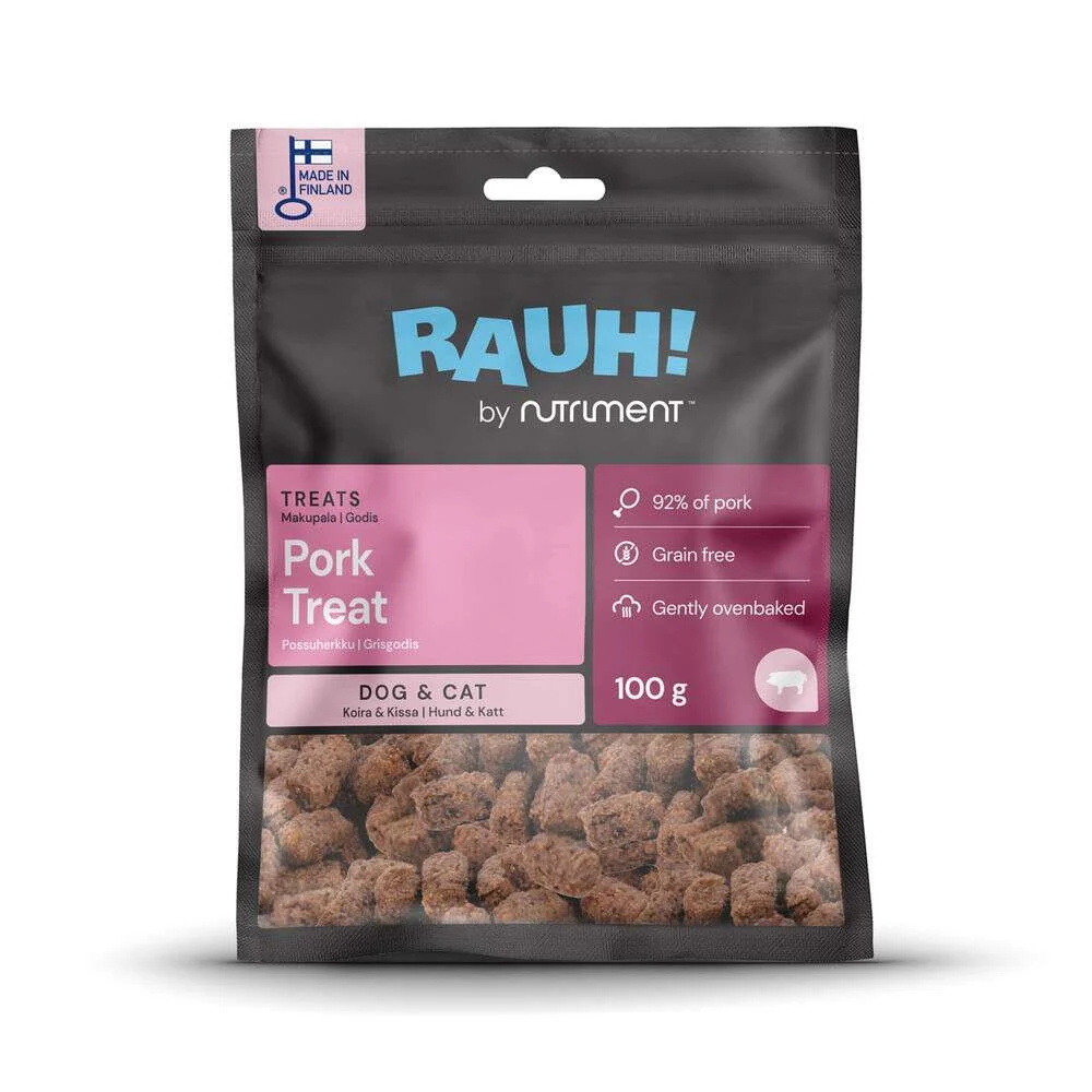 RAUH Pork Treat – Possuherkku, 100g