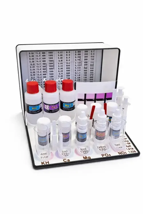 Reef Testing Station for Salifert Kits – KH, Ca, Mg, PO4, No3