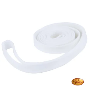 Resco vahattupuuvilla näyttelytalutin, valkoinen 91cm