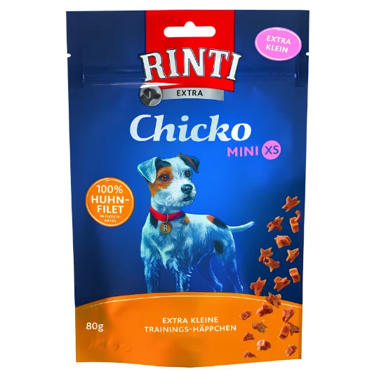 Rinti Extra Mini Chicko XS Kana 80g Koiran Herkut