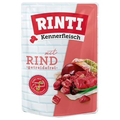 RINTI Pouches -säästöpakkaus 20 x 400 g nauta