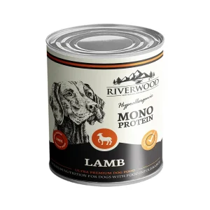 Riverwood Mono Protein Märkäruoka, Lammas 400g