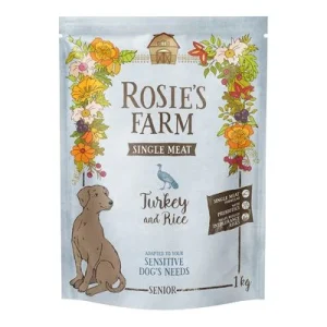 Rosie's Farm Single Meat Senior kalkkuna & riisi 1 kg