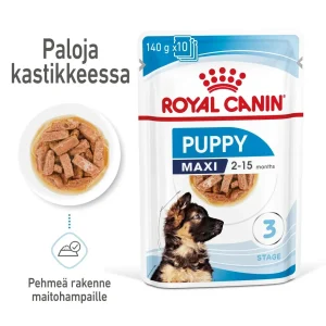 Royal Canin Maxi Puppy Gravy 10×140 g