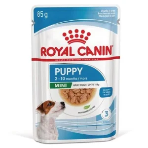 Royal Canin Mini Puppy kastikkeessa 12 x 85 g