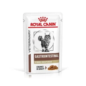 Royal Canin Veterinary Feline Gastrointestinal Fiber Response kastikkeessa 12 x 85 g