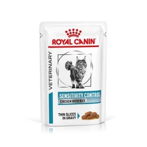 Royal Canin Veterinary Feline Sensitivity Control kana & riisi kastikkeessa 12 x 85 g