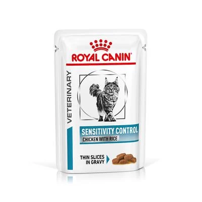 Royal Canin Veterinary Feline Sensitivity Control kana & riisi kastikkeessa 12 x 85 g