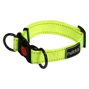 Rukka® Bliss Neon -kaulapanta, keltainen koko M: kaulanympärys 30 - 50 cm, L 25 mm