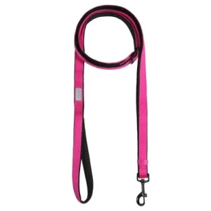 Rukka Solid -talutushihna, fuksia Koko S: 120 - 200 cm pitkä, 15 mm leveä