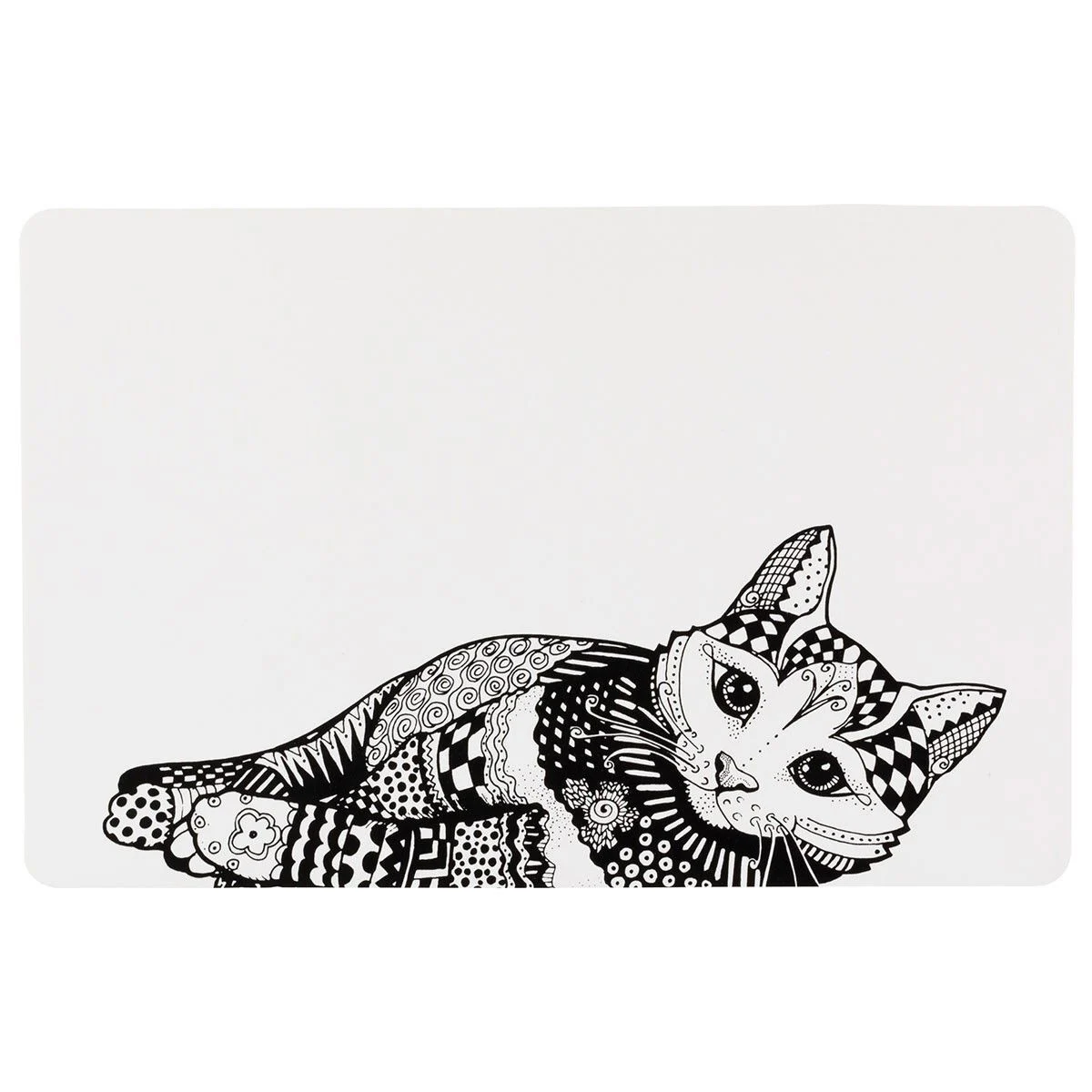 Ruokakupin alunen Trixie Zentangle