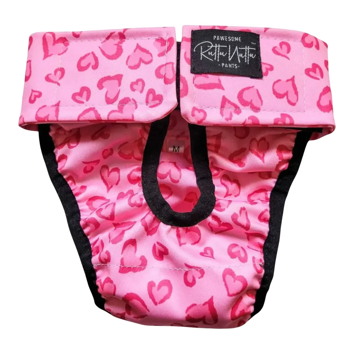 RuttuNuttu Kestojuoksupöksyt + 3 kpl vaihtositeitä, Pink Leoheart