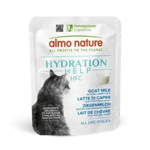 Säästöpakkaus Almo Nature HFC Hydration Help 24 x 50 g vuohenmaito