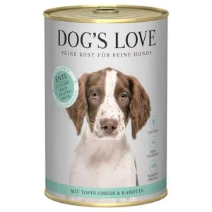 Säästöpakkaus Dog´s Love Hypoallergeeninen 24 x 400 g ankka