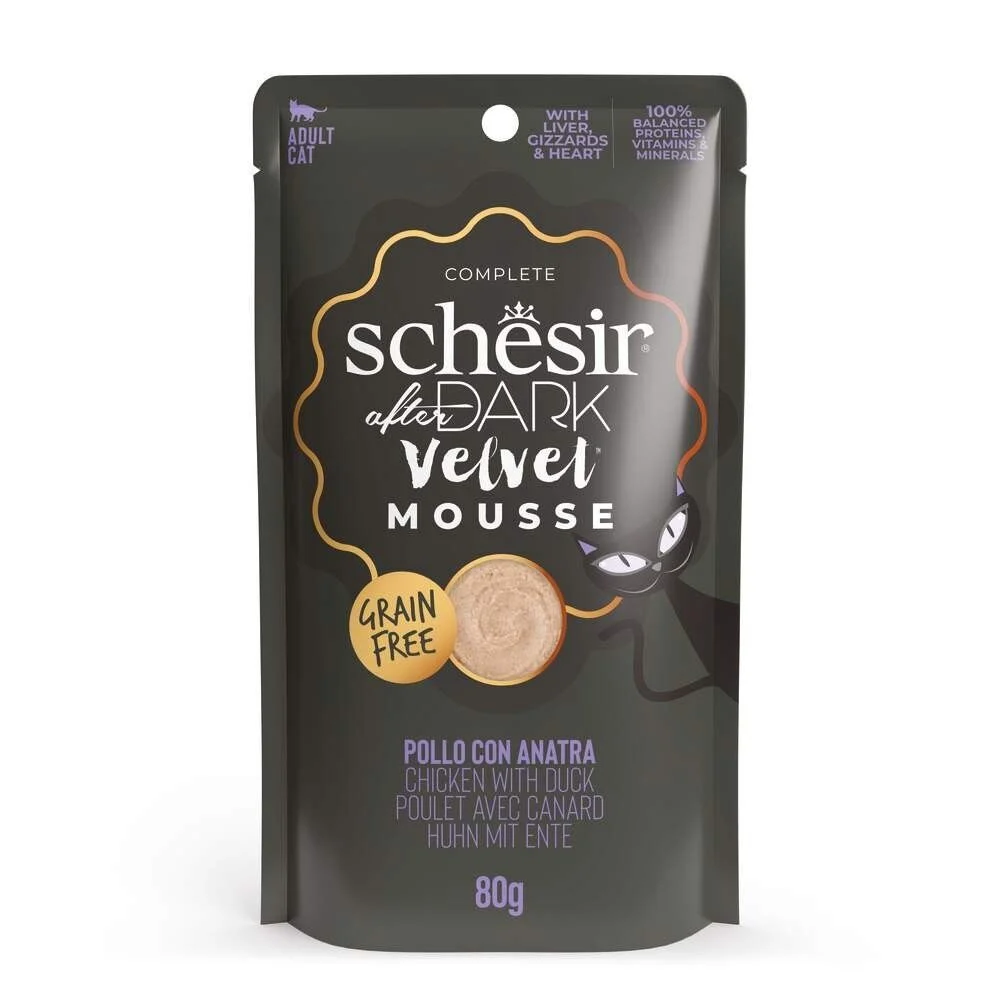 Schesir After Dark Velvet Mousse kana & ankka 80 g