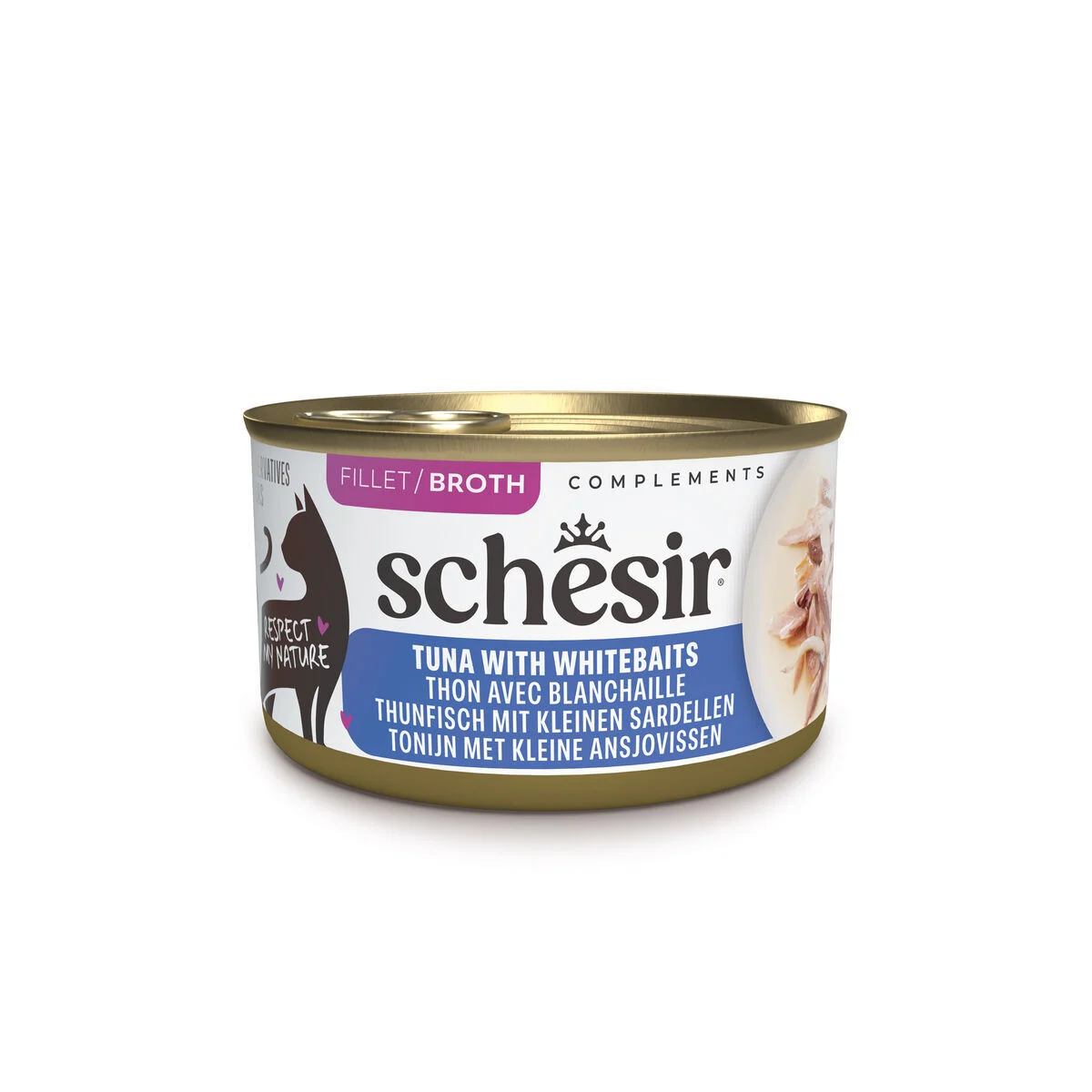 Schesir Tonnikala & Pikkukalat, 70 g