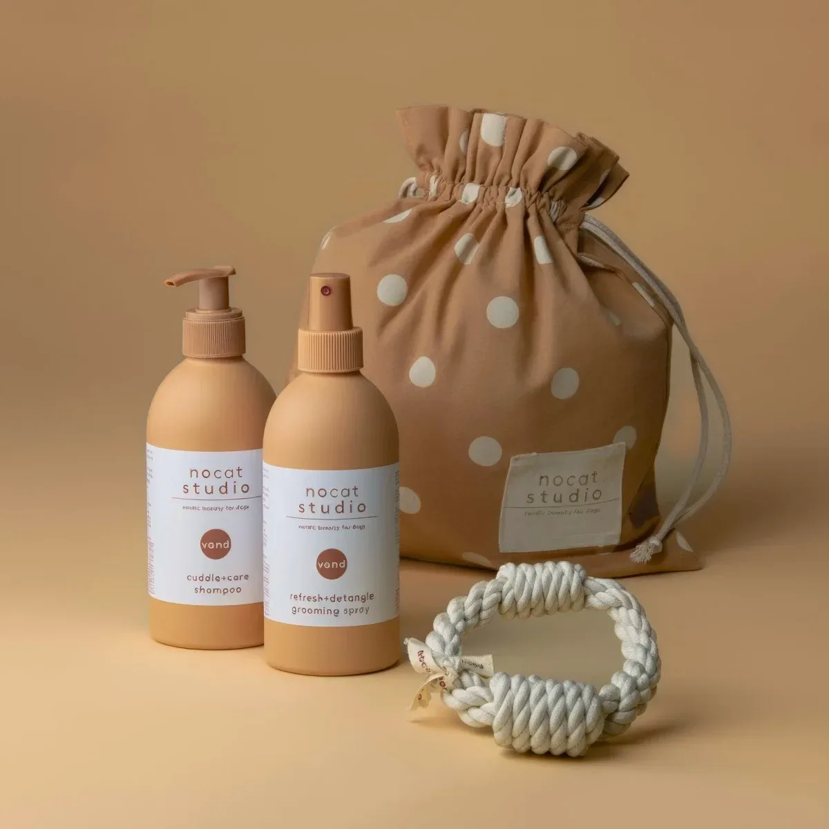 Shampoo ja hoitosuihke lahjapakkaus – VAND 2x375ml