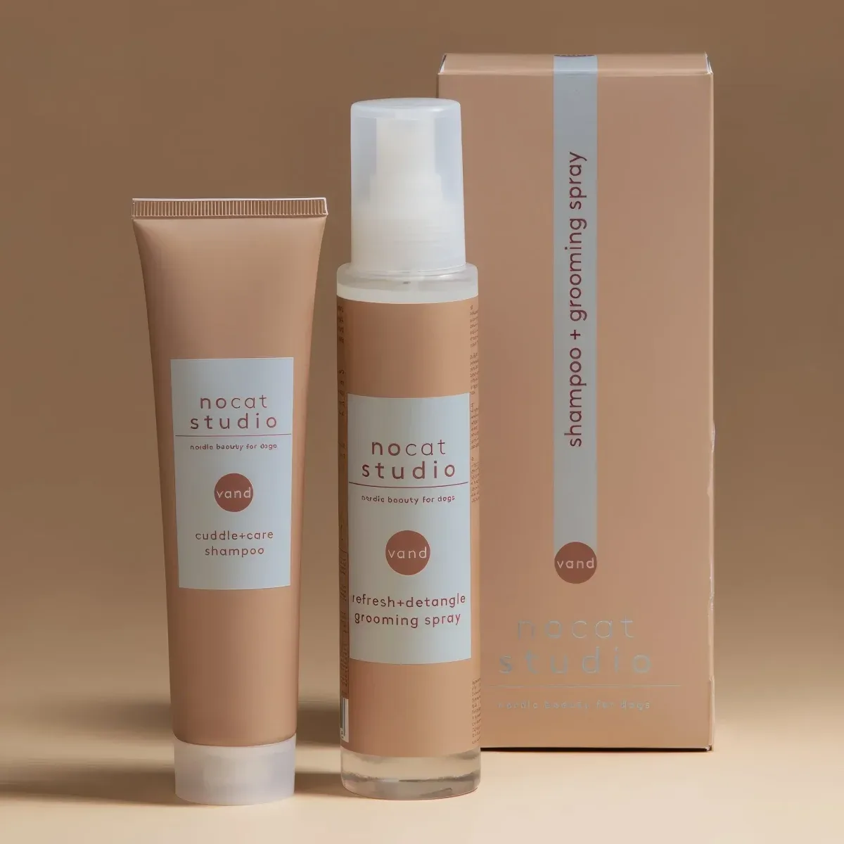 Shampoo ja hoitosuihke matkapakkaus – VAND