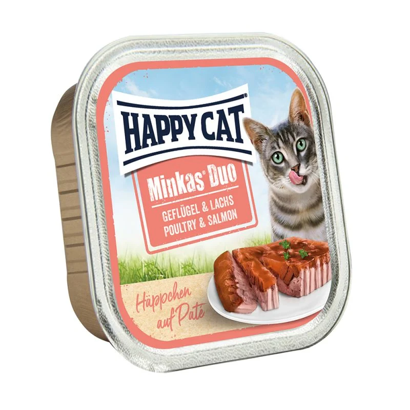 Siipikarja & Lohi 100g Minkas Duo Happy Cat - Image 2