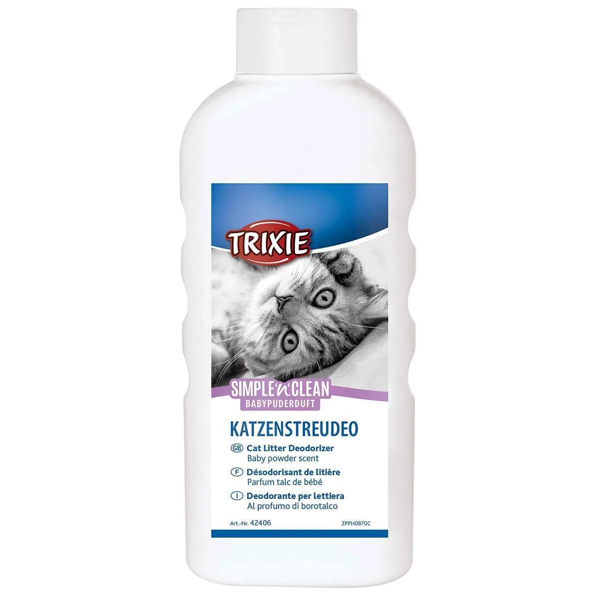 Simple’n’Clean raikastin, talkki Trixie 750 g