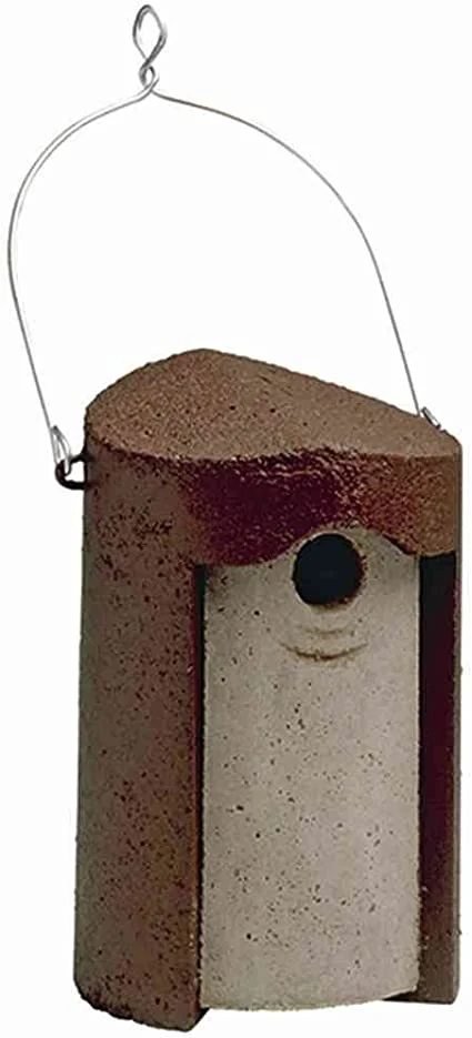 Sini- / kuusitiaisen pönttö (Schwegler) 1B – Lentoaukko 26 mm – puu-betoniseos