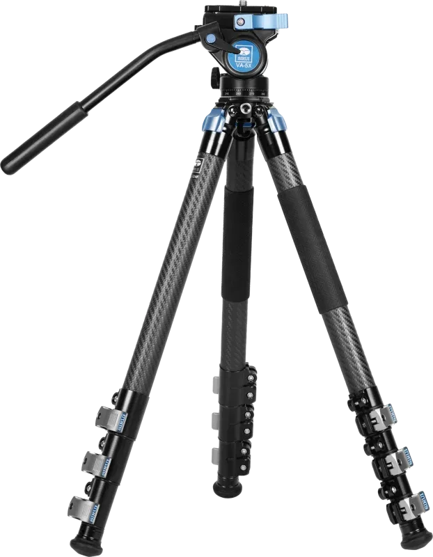 Sirui L-324F hiilikuitujalusta + VA-5X videopää – jalustakitti