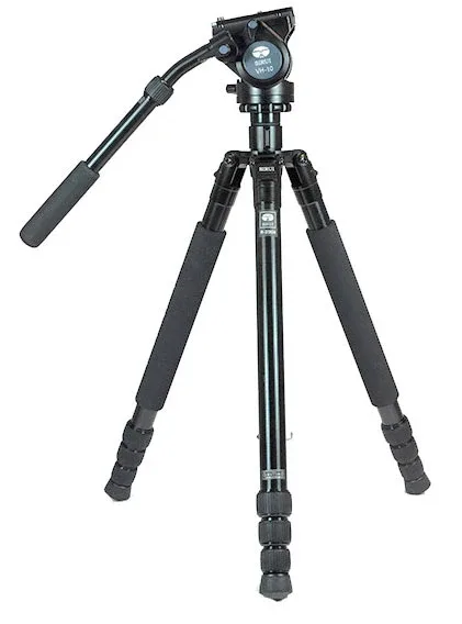 Sirui R-2004 alumiinijalusta ja VH-10 videopää