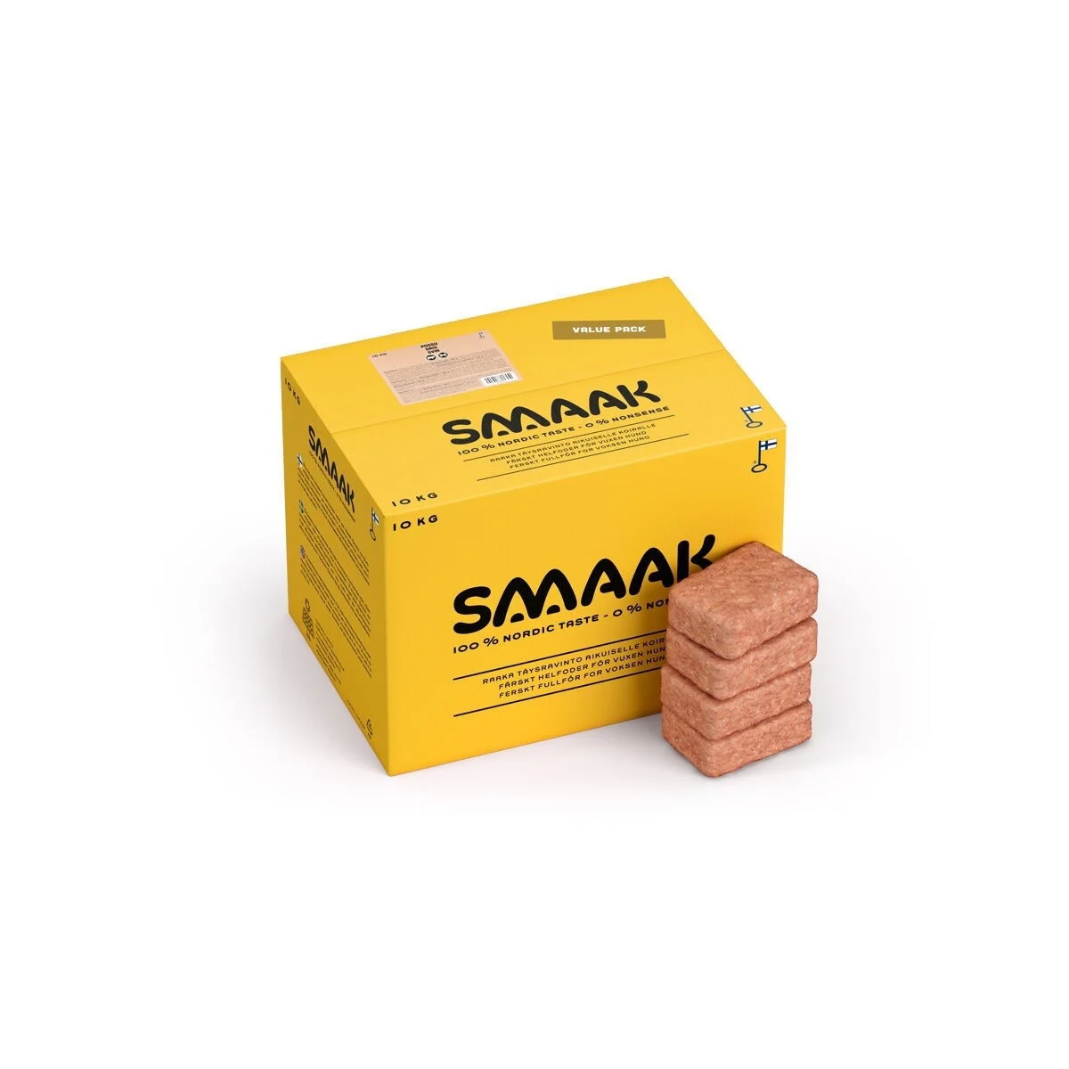 SMAAK Herkkä raaka täysravinto sika