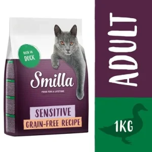 Smilla Adult Sensitive Grain Free, ankka 1 kg