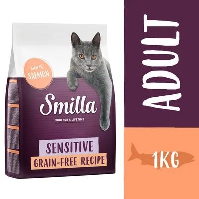 Smilla Adult Sensitive Grain Free, lohi 1 kg