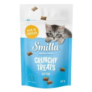 Smilla Crunchy Treats Kitten kana (65 g)