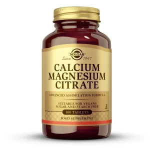 Solgar Kalsium-magnesiumsitraatti 100 tabl