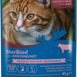 Sterilised Beef in Jelly V氓tfoder f枚r katt 85g