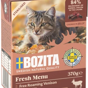 Sterilised Venison in Jelly Kissan m盲rk盲ruoka 370g