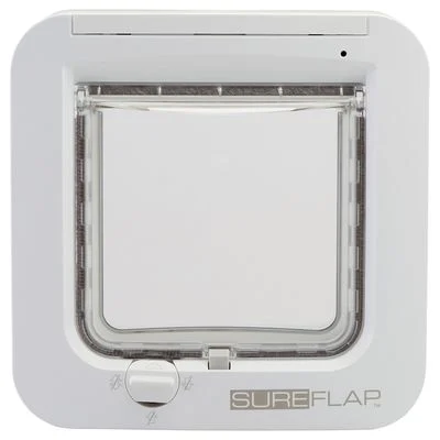 SureFlap-mikrosirukissanluukku SureFlap, valkoinen